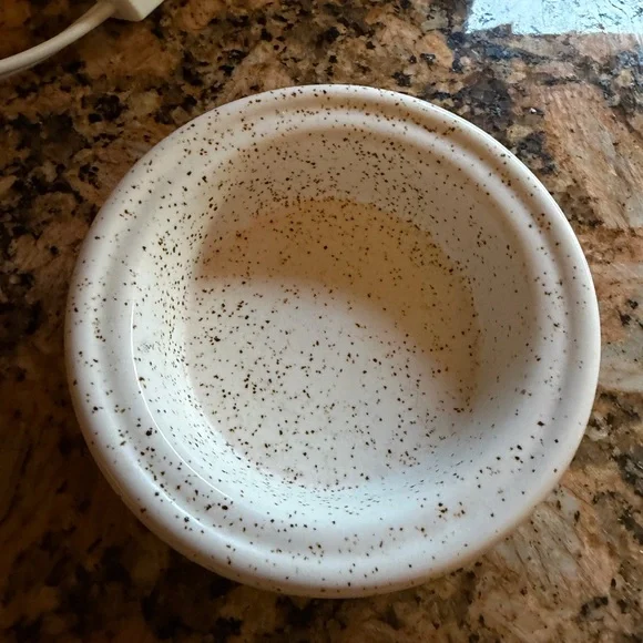 Scentsy Cream Ceramic Botanical Electric Warmer - Picture 5 of 6